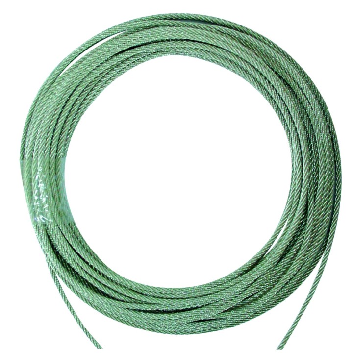 Metre de cable acier inoxdiametre 4mm