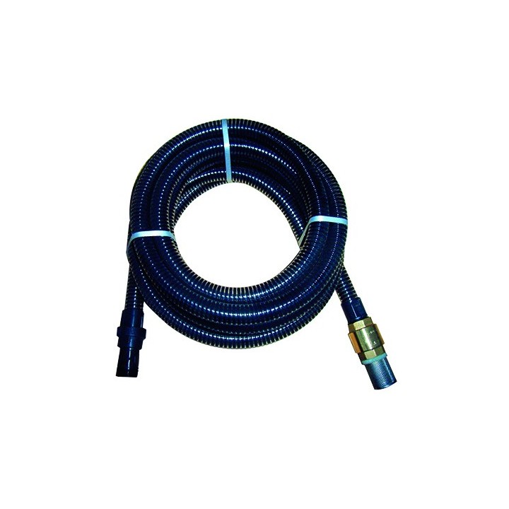 Kit aspiration 8m Diam. 32mmmale 1'' avec crepine a clapet