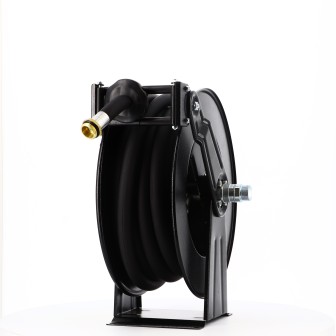 Enrouleur Gasoil en Acier + flexible 10m en 3/4''