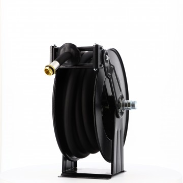 Enrouleur Gasoil en Acier + flexible 10m en 3/4''