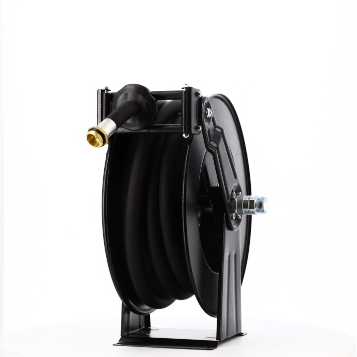 Enrouleur Gasoil en Acier + flexible 10m en 3/4''