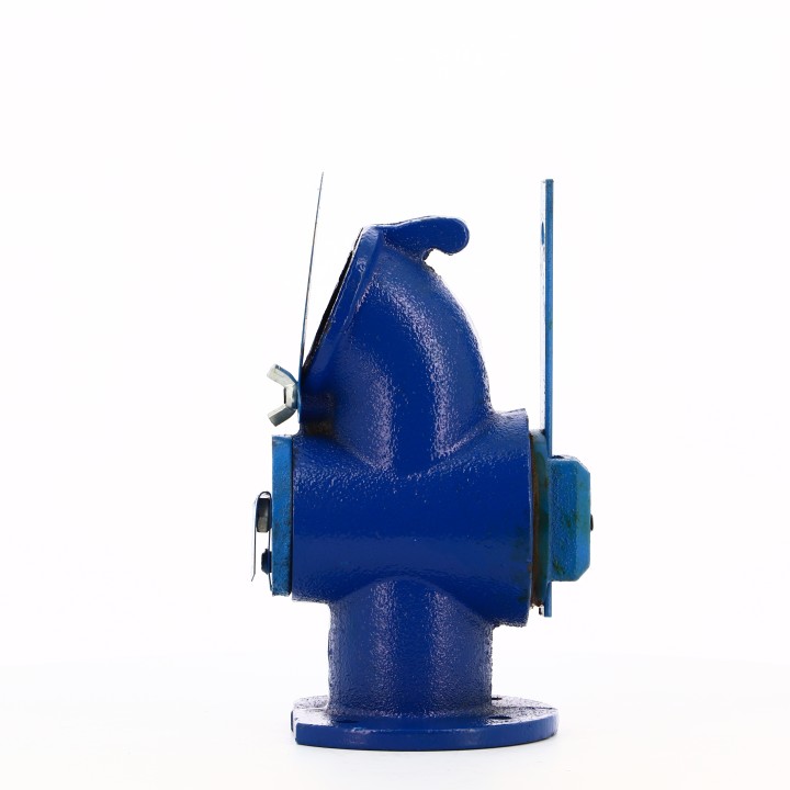 Robinet de tonne a boisseau passage 60mm -4 trous