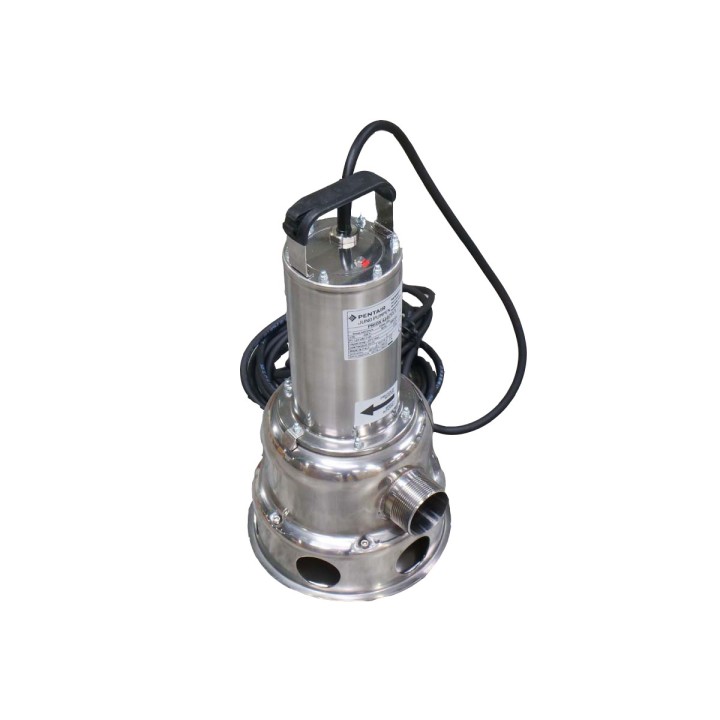Pompe de relevage 1,45KW Triph Eaux chargées Inox roue vortex