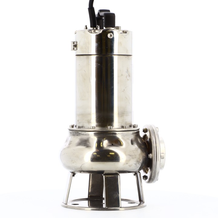 Pompe de relevage 1,5KW Triph Eaux chargées Inox roue vortex