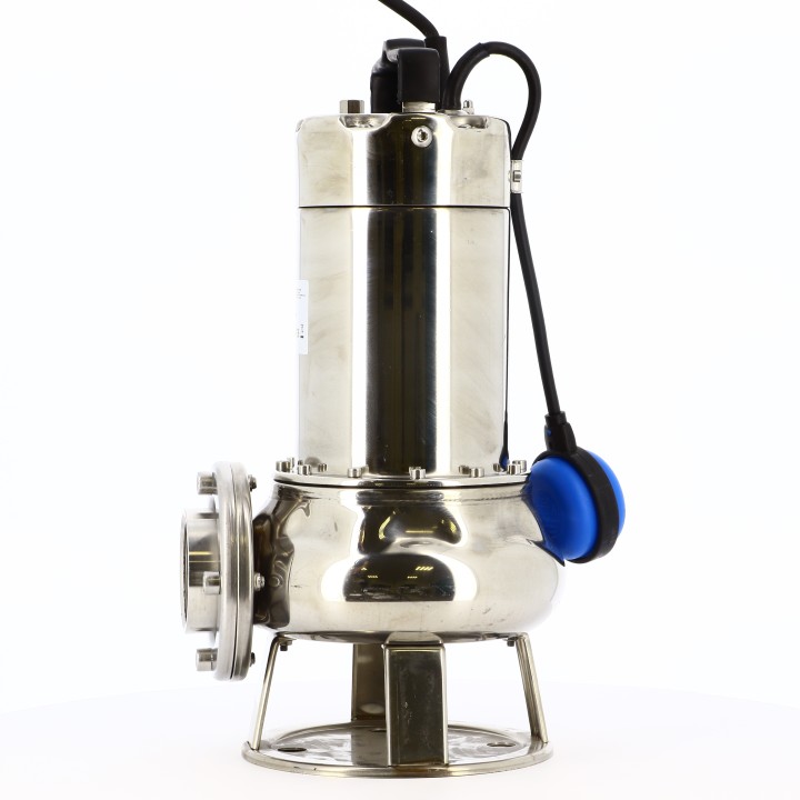 Pompe de relevage 230v 1,1KW Monoph Eaux chargées Inox