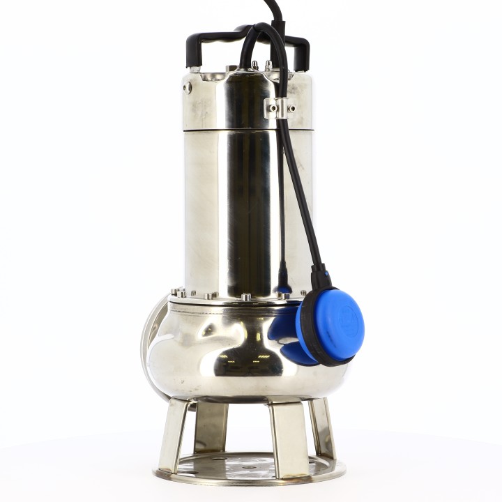 Pompe de relevage 230v 1,1KW Monoph Eaux chargées Inox