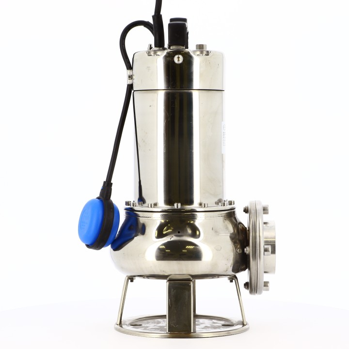 Pompe de relevage 230v 1,1KW Monoph Eaux chargées Inox