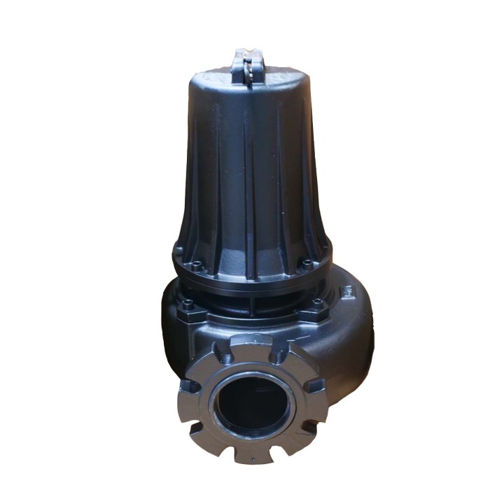 Pompe immergée 7,5CV Triph Eaux chargées Fonte Roue monocanale