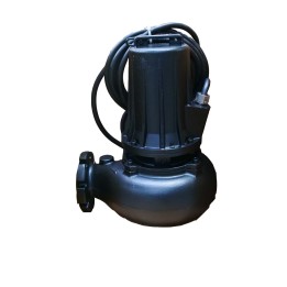 Pompe immergée 7,5CV Triph Eaux chargées fonte Roue vortex