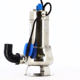 Pompe de relevage 230v 1,1KW Monoph Eaux chargées Inox