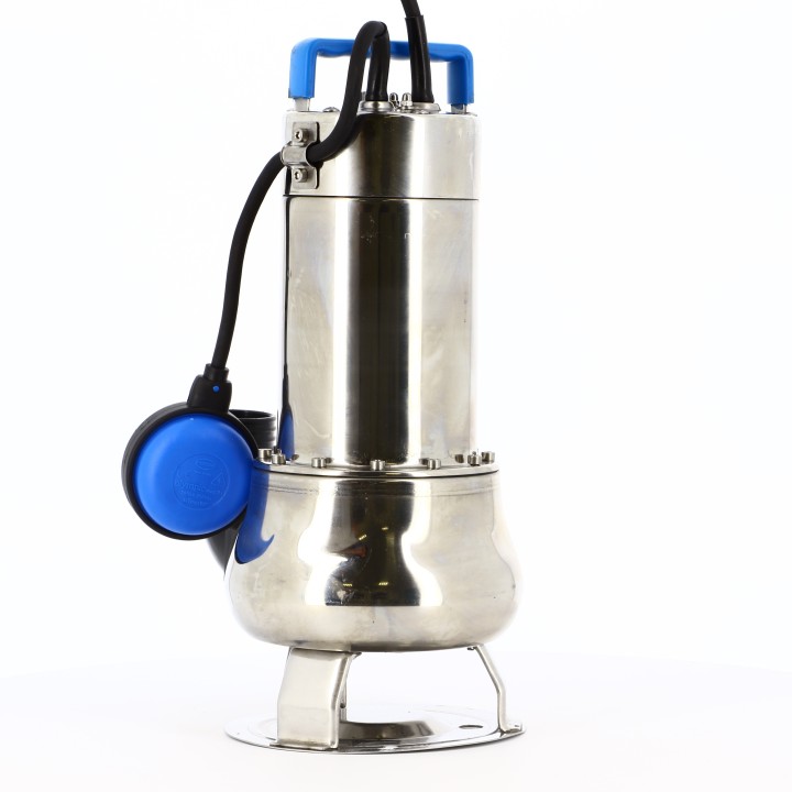 Pompe de relevage 230v 1,1KW Monoph Eaux chargées Inox