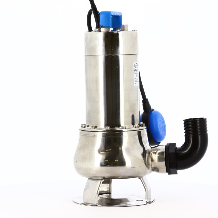 Pompe de relevage 230v 1,1KW Monoph Eaux chargées Inox