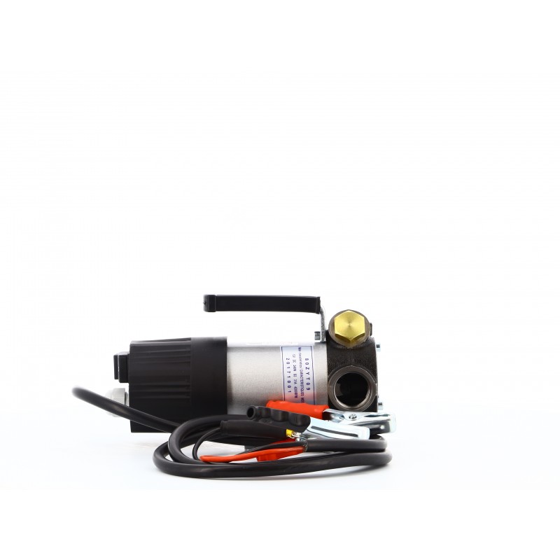 Pompe électrique fuel 12V 50L/Min seule + Cable et pince-batteries