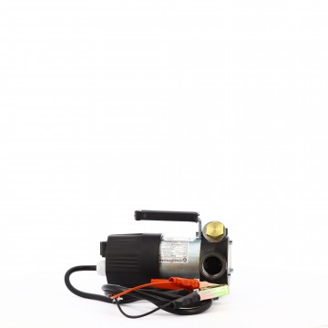 Groupe transfert élec 24V 40L/Min + Pistolet manuel Alu + Flexible