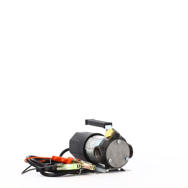 Groupe transfert élec 24V 40L/Min + Pistolet manuel Alu + Flexible