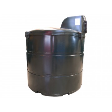 Cuve stockage GNR Fioul Extérieur Plastique - 2400L + Pompe 50L/Min