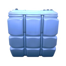 Cuve stockage GNR Fioul Intérieur PEHD - 1500L Nue