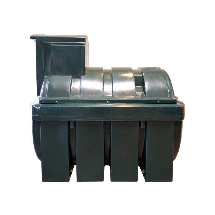 Cuve GNR 2500L - Fioul Extérieur Plastique + Station 230V 80L/Min