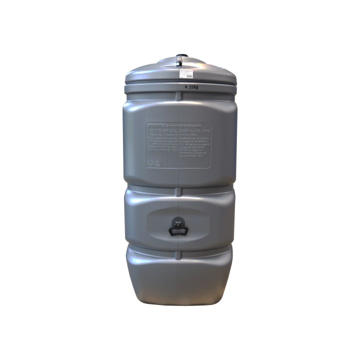 Cuve stockage GNR Fioul Intérieur PEHD - 1500L Pré-équipée