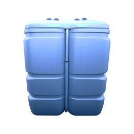 Cuve stockage GNR Fioul Intérieur PEHD - 1000L Nue