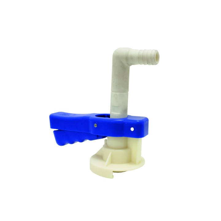 Bonde de connection rapide pour canne d'aspiration