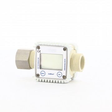 Compteur numerique AdBlue avec raccord inox ff 1''