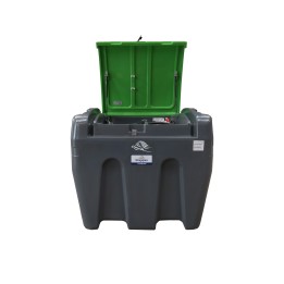 Cuve ravitaillement GNR Fioul - PEHD - 900L + Pompe 12V 50L/min + Compteur numérique