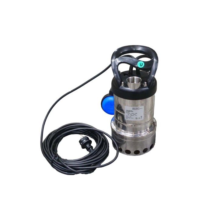 Pompe de relevage 230v 0,6KW Monoph Eaux chargées Inox