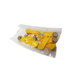 Kit 10 cles jaune gestion de flotte