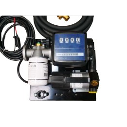 Station électrique fioul 12V 60L/Min + Filtre indicateur colmatage