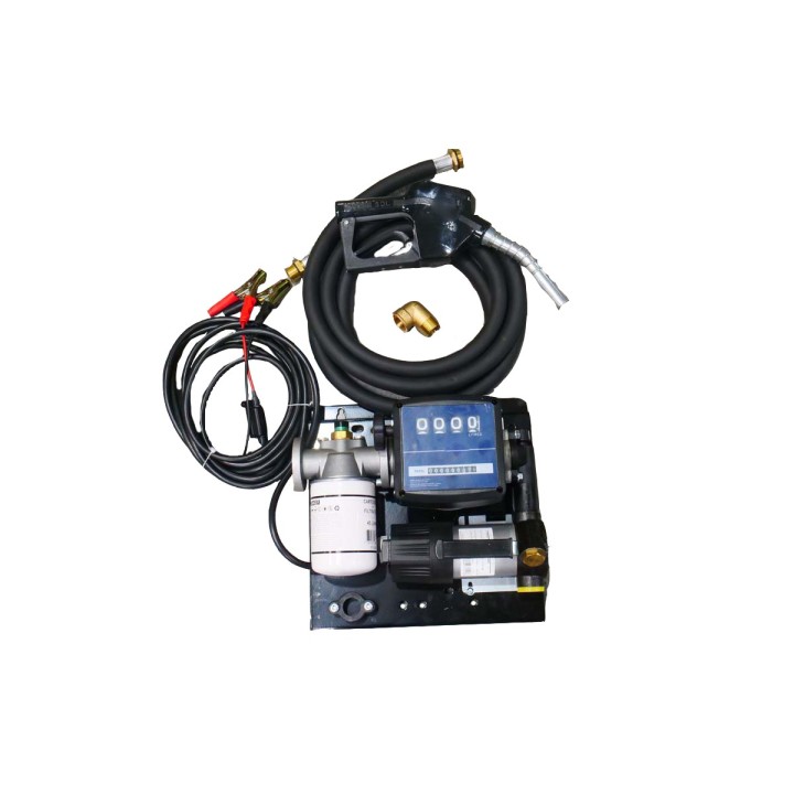 Station électrique fioul 12V 60L/Min + Filtre indicateur colmatage