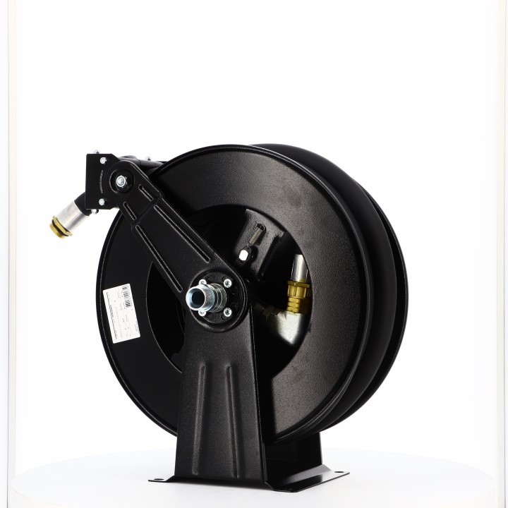 Enrouleur Gasoil en Acier + flexible 8m en 1''