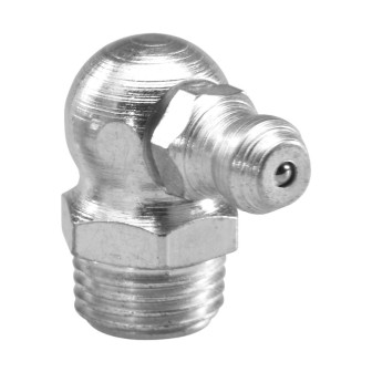 Graisseur bec 90° coudé zingué 8x125 blister x5