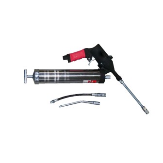 Pompe à graisse Pneumatique Coup par coup Rigide + agrafe