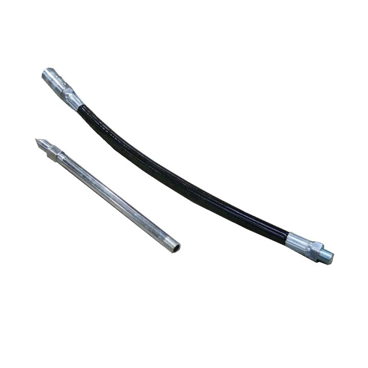 Pompe à graisse Professionnel avec rigide + Flexible et agrafe