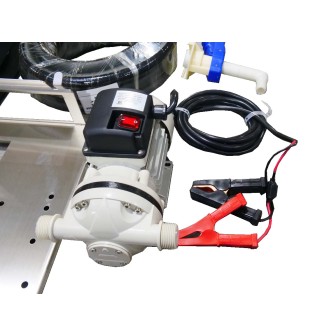 Pompe-station AdBlue 12V 35L/min + Pistolet automatique + Kit d'aspi