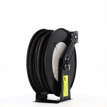 Enrouleur acier pour graisse equipe flexible 15m en 1/4''