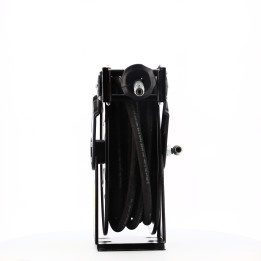 Enrouleur acier pour huile equipe flexible 10m en 1/2''