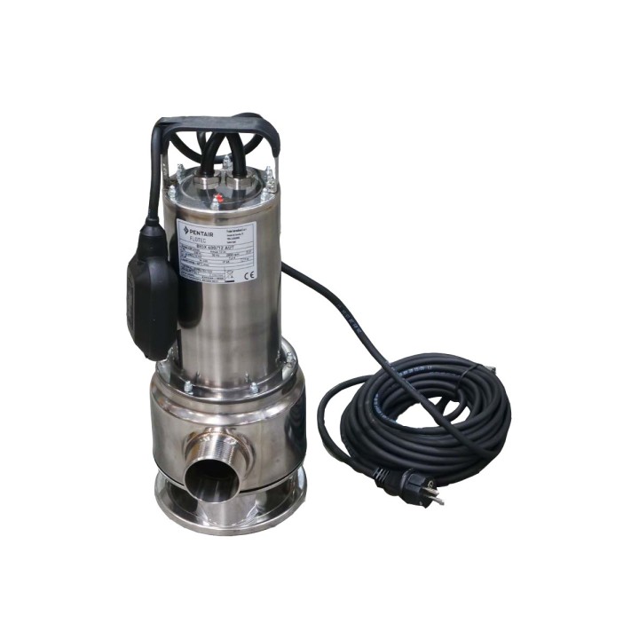 Pompe de relevage 1,6KW Monoph Inox Eaux chargées