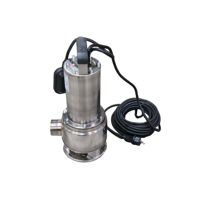 Pompe de relevage 1,6KW Monoph Inox Eaux chargées