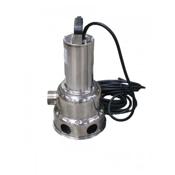 Pompe de relevage 1,45KW Triph Eaux chargées Inox