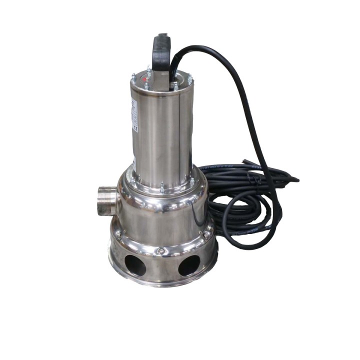 Pompe de relevage 1,45KW Triph Eaux chargées Inox