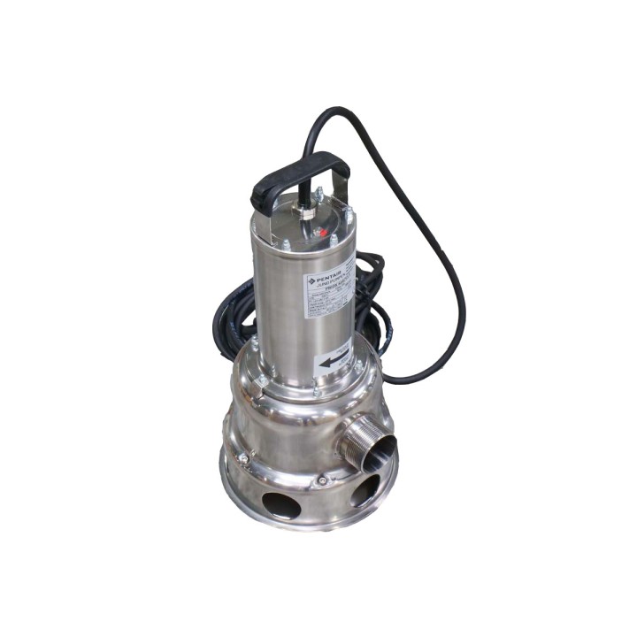 Pompe de relevage 1,45KW Triph Eaux chargées Inox