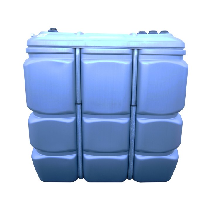 Cuve stockage GNR Fioul Intérieur PEHD - 1500L + Station 230V 50L/Min + Pistolet Auto