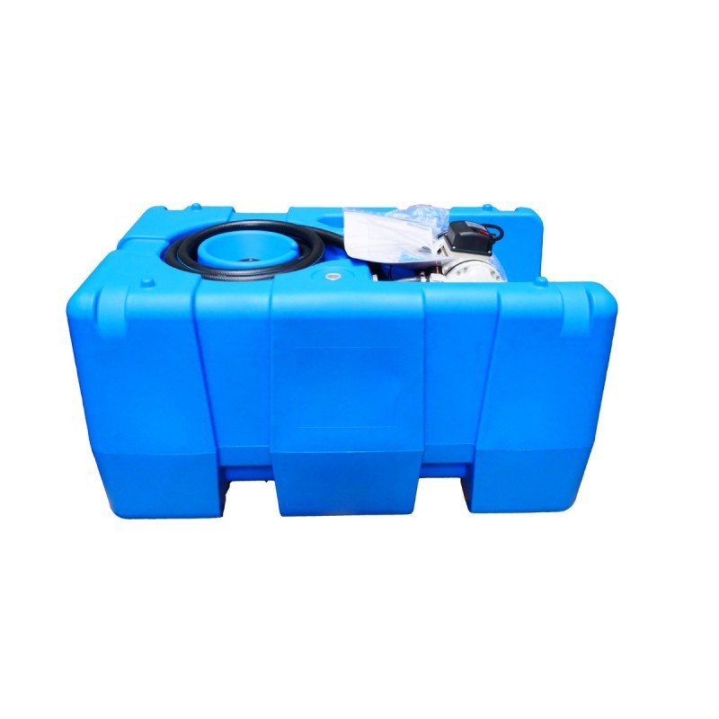 Cuve ravitaillement AdBlue 200L + Pompe 12V pistolet Manuel