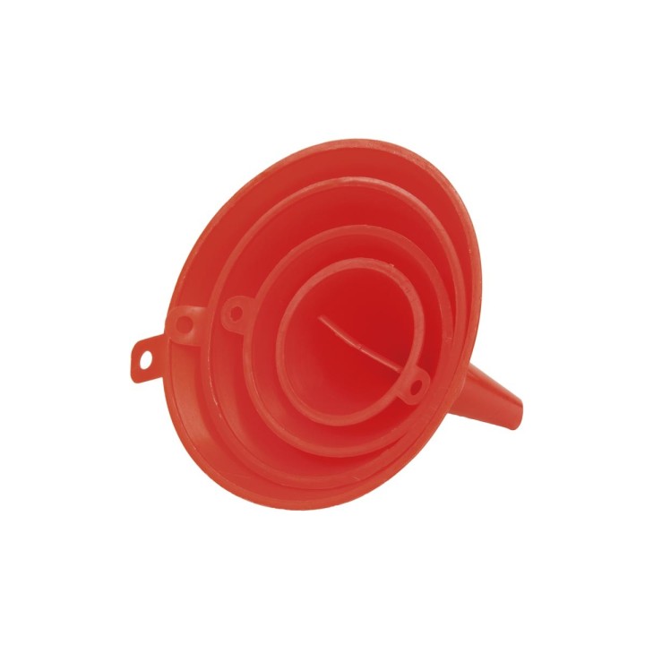 Lot de 4 entonnoirs Diam. 50/75/100/120mm