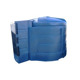Cuve stockage GNR Fioul Extérieur Plastique - 5000L + Pompe 80L/Min & armoire intégrée