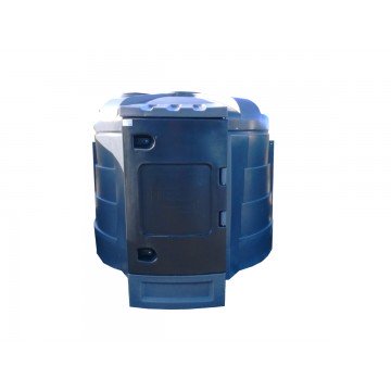 Cuve stockage GNR Fioul Extérieur Plastique - 5000L + Pompe 80L/Min & armoire intégrée