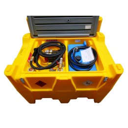 Cuve ravitaillement GNR Fioul 400L Fioul et 50L AdBlue + Pompe 12V