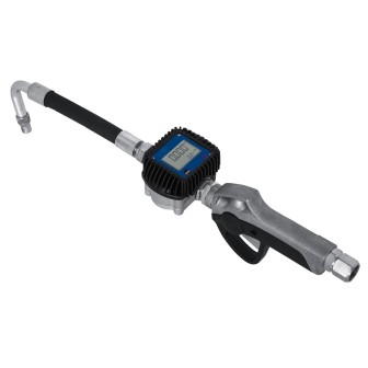 Poignee compteur digital huile avec flexible bec antigoutte
